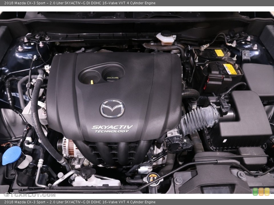 2.0 Liter SKYACTIV-G DI DOHC 16-Valve VVT 4 Cylinder 2018 Mazda CX-3 Engine