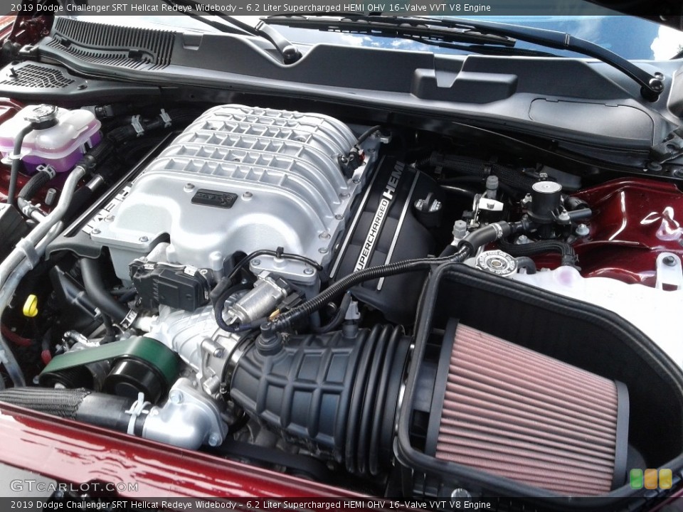 6.2 Liter Supercharged HEMI OHV 16-Valve VVT V8 Engine for the 2019 Dodge Challenger #139374425