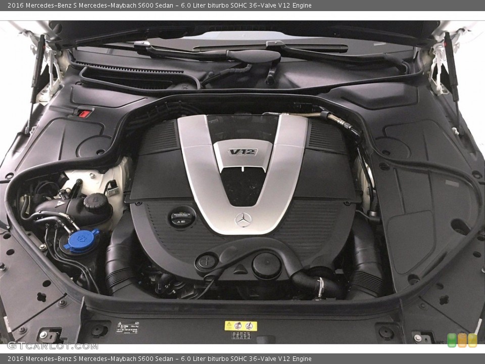 6.0 Liter biturbo SOHC 36-Valve V12 Engine for the 2016 Mercedes-Benz S #139381385