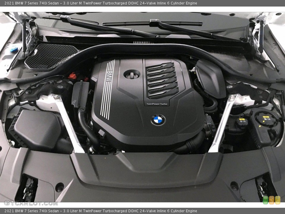3.0 Liter M TwinPower Turbocharged DOHC 24-Valve Inline 6 Cylinder Engine for the 2021 BMW 7 Series #139391164