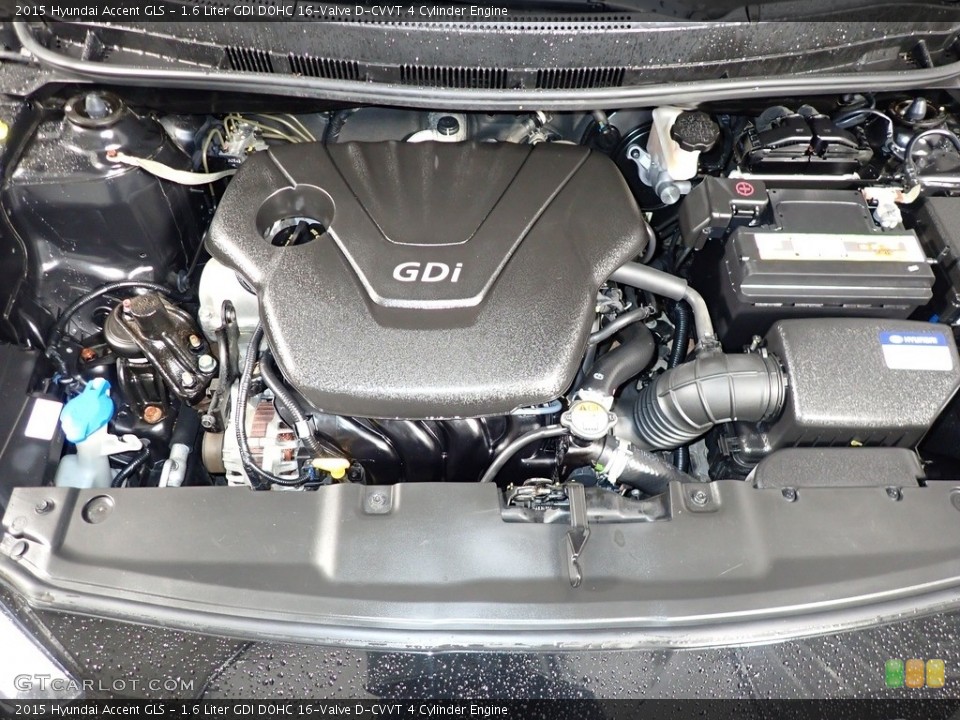 1.6 Liter GDI DOHC 16-Valve D-CVVT 4 Cylinder Engine for the 2015 Hyundai Accent #139403619
