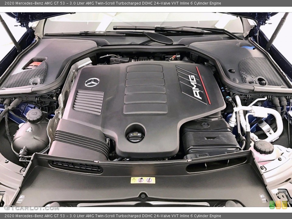 3.0 Liter AMG Twin-Scroll Turbocharged DOHC 24-Valve VVT Inline 6 Cylinder Engine for the 2020 Mercedes-Benz AMG GT #139407368