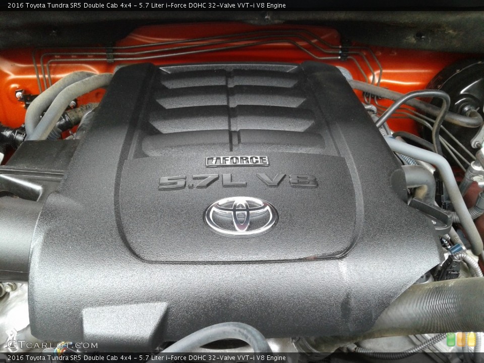 5.7 Liter i-Force DOHC 32-Valve VVT-i V8 Engine for the 2016 Toyota Tundra #139410692