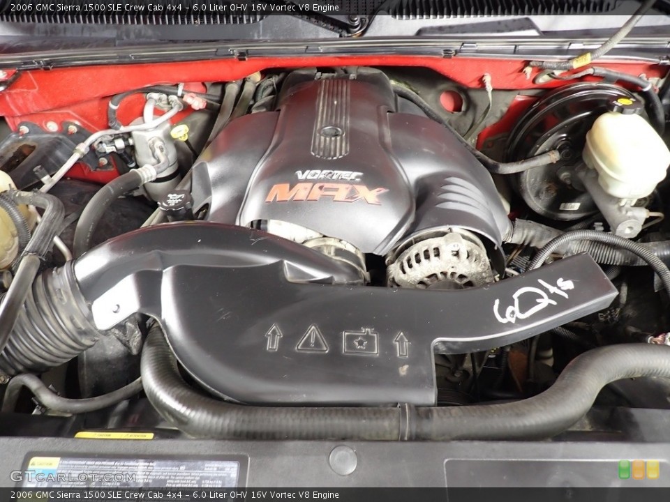 6.0 Liter OHV 16V Vortec V8 Engine for the 2006 GMC Sierra 1500 #139427298