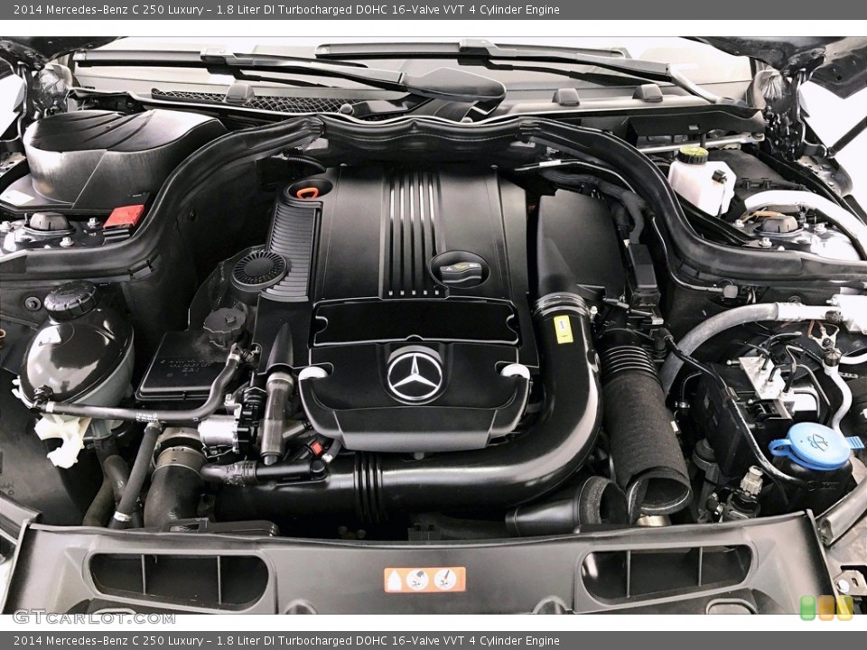 1.8 Liter DI Turbocharged DOHC 16-Valve VVT 4 Cylinder Engine for the 2014 Mercedes-Benz C #139430786