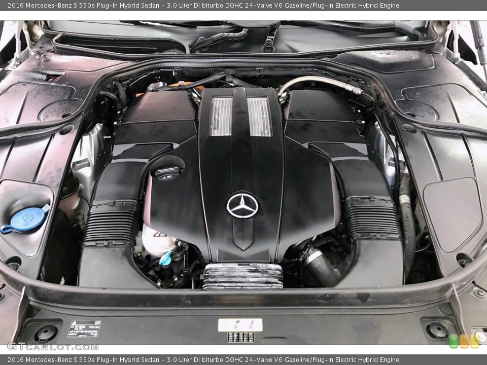 3.0 Liter DI biturbo DOHC 24-Valve V6 Gasoline/Plug-In Electric Hybrid Engine for the 2016 Mercedes-Benz S #139435197