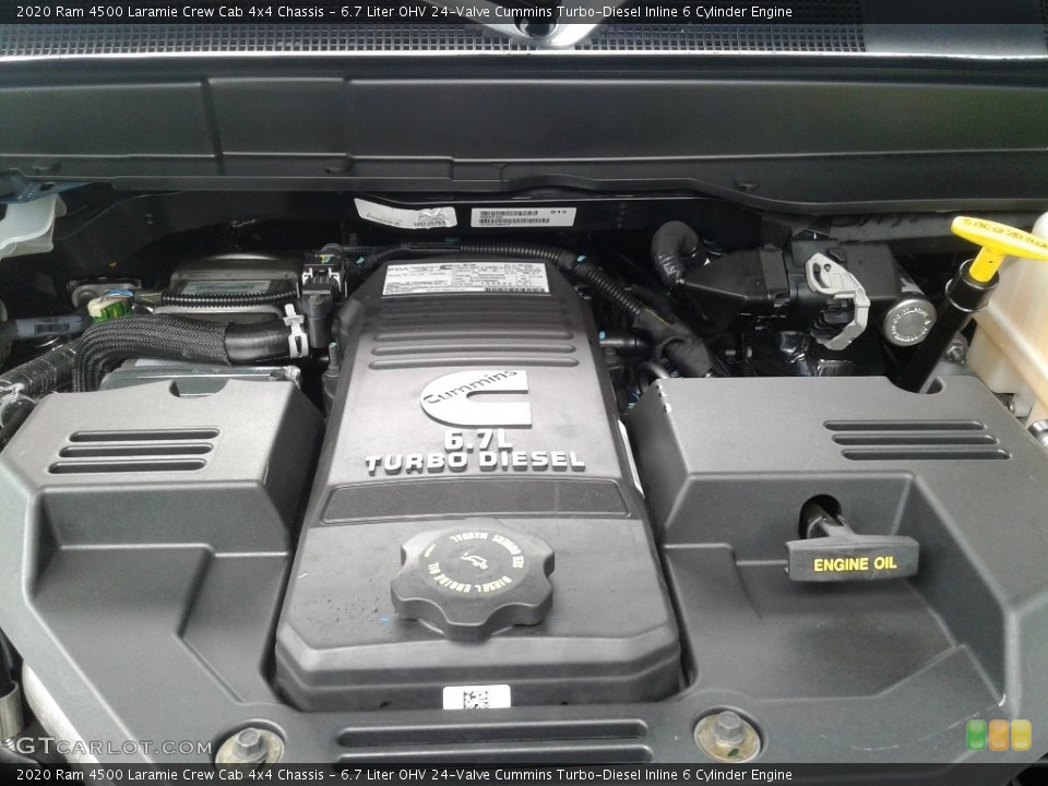 6.7 Liter OHV 24-Valve Cummins Turbo-Diesel Inline 6 Cylinder Engine for the 2020 Ram 4500 #139489606