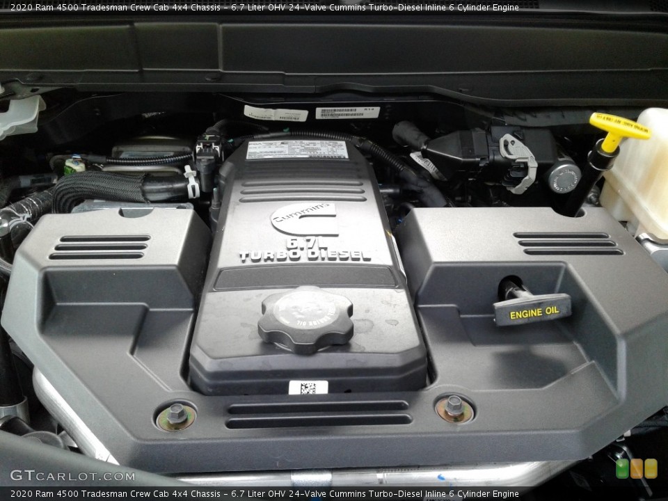 6.7 Liter OHV 24-Valve Cummins Turbo-Diesel Inline 6 Cylinder Engine for the 2020 Ram 4500 #139562837