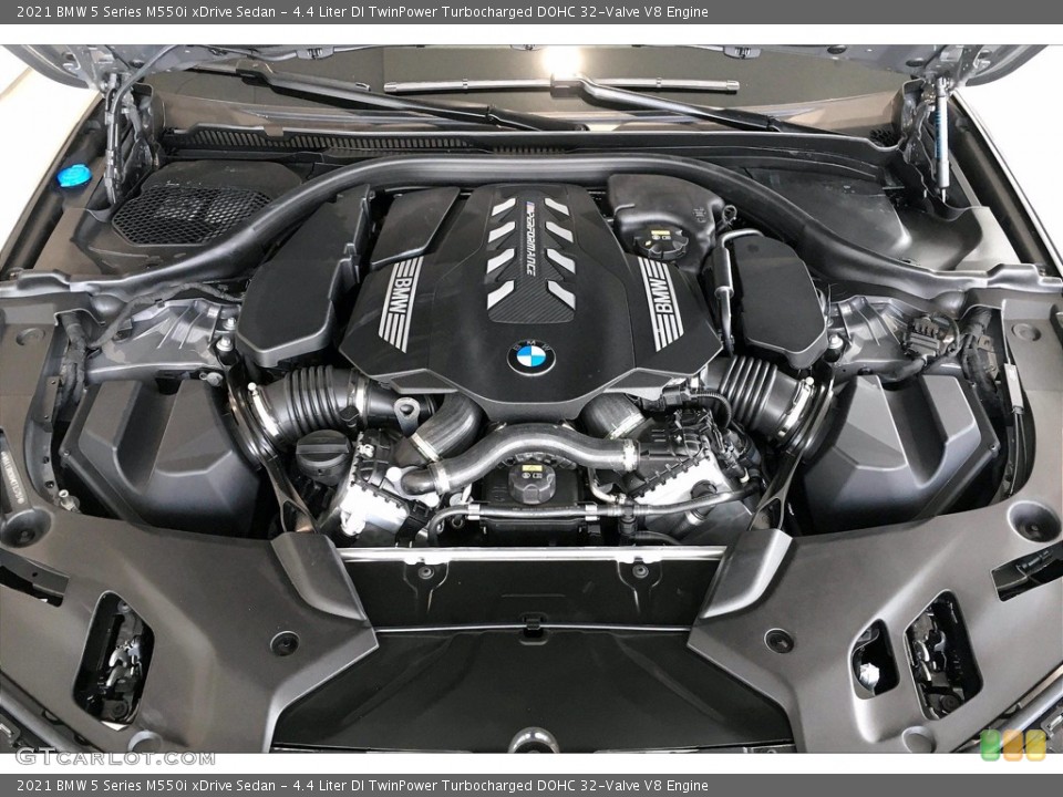 4.4 Liter DI TwinPower Turbocharged DOHC 32-Valve V8 Engine for the 2021 BMW 5 Series #139563635