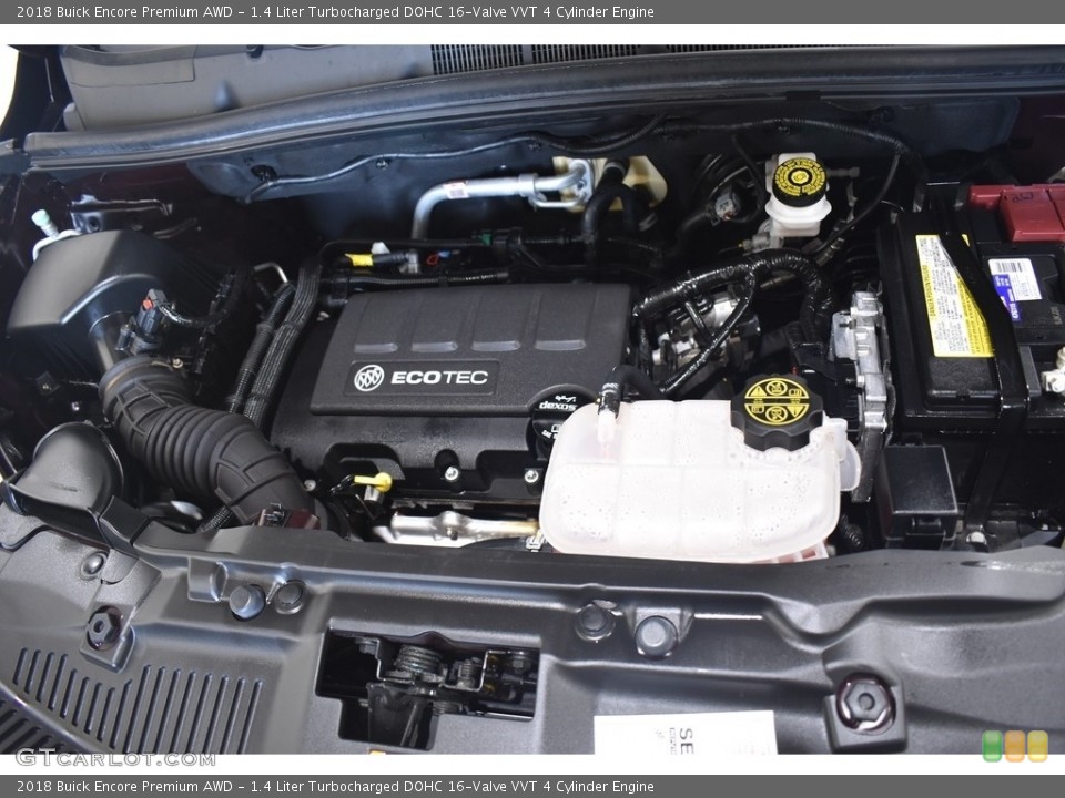 1.4 Liter Turbocharged DOHC 16-Valve VVT 4 Cylinder Engine for the 2018 Buick Encore #139574469