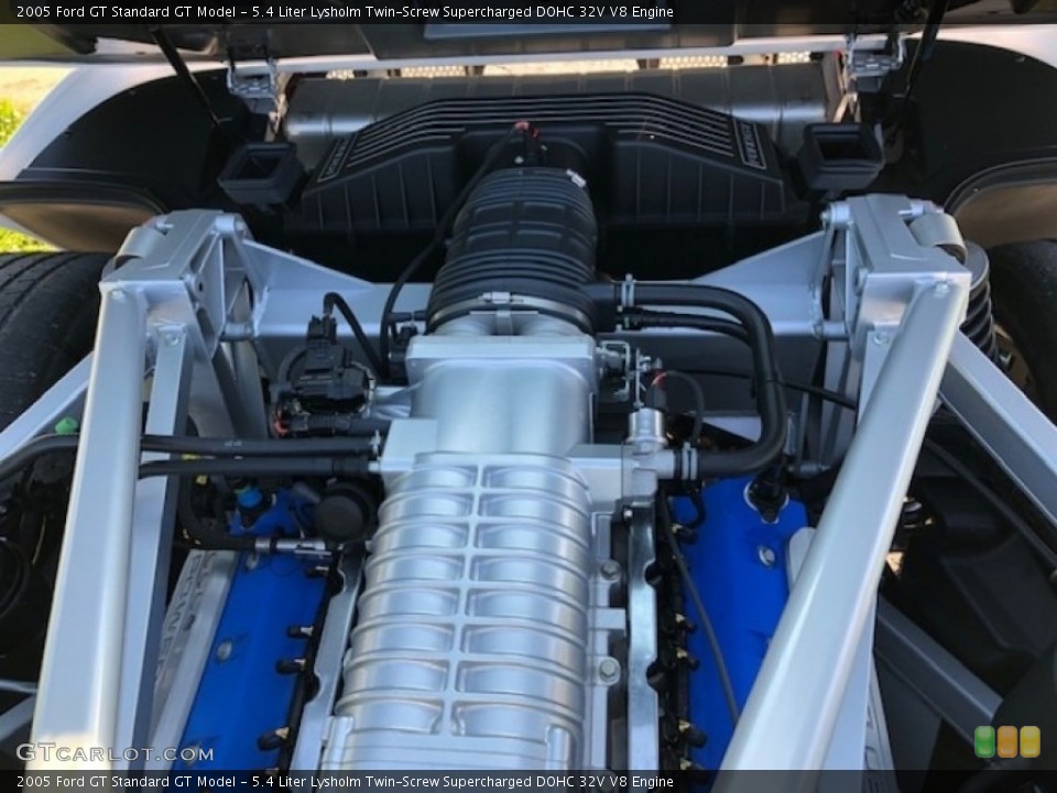 5.4 Liter Lysholm Twin-Screw Supercharged DOHC 32V V8 Engine for the 2005 Ford GT #139581174