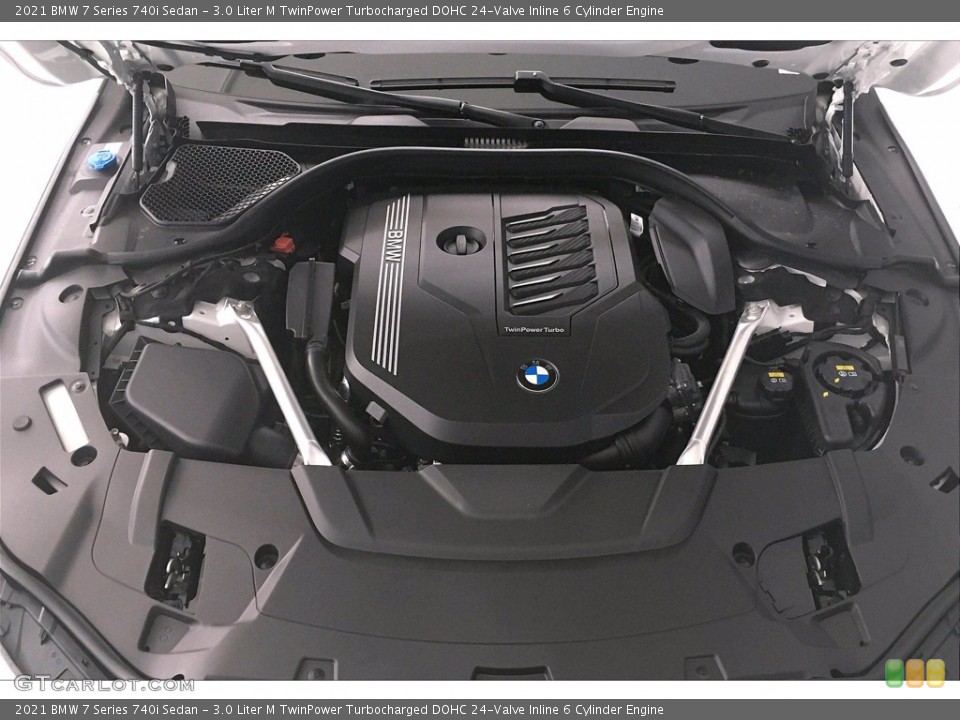 3.0 Liter M TwinPower Turbocharged DOHC 24-Valve Inline 6 Cylinder Engine for the 2021 BMW 7 Series #139581384