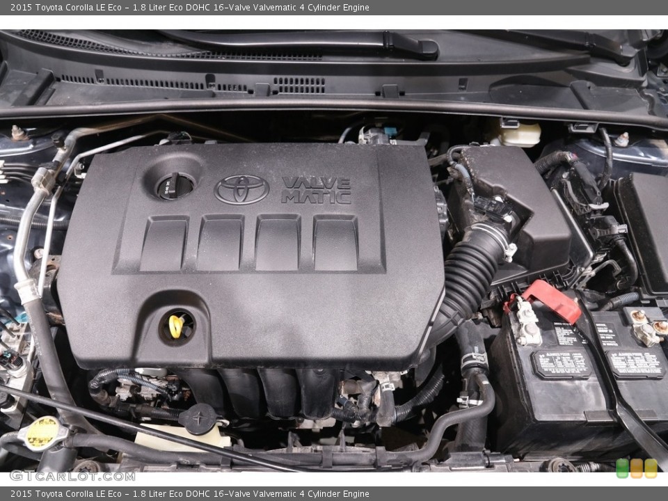 1.8 Liter Eco DOHC 16-Valve Valvematic 4 Cylinder 2015 Toyota Corolla Engine