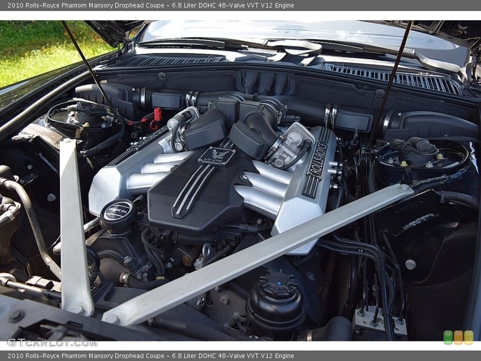 6.8 Liter DOHC 48-Valve VVT V12 Engine for the 2010 Rolls-Royce Phantom #139591043