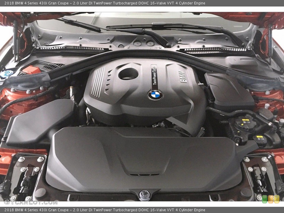 2.0 Liter DI TwinPower Turbocharged DOHC 16-Valve VVT 4 Cylinder Engine for the 2018 BMW 4 Series #139600466