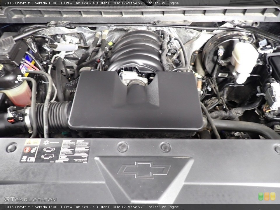 4.3 Liter DI OHV 12-Valve VVT EcoTec3 V6 Engine for the 2016 Chevrolet Silverado 1500 #139624649