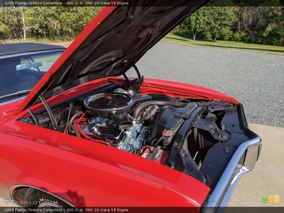400 ci. in. OHV 16-Valve V8 Engine for the 1968 Pontiac Firebird #139647113
