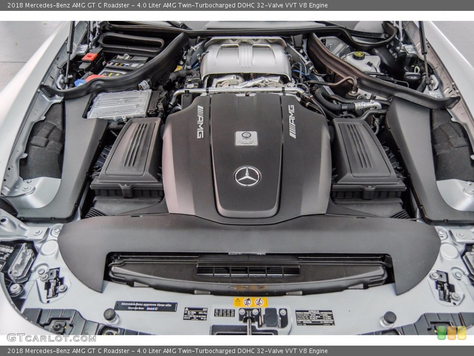 4.0 Liter AMG Twin-Turbocharged DOHC 32-Valve VVT V8 Engine for the 2018 Mercedes-Benz AMG GT #139675854