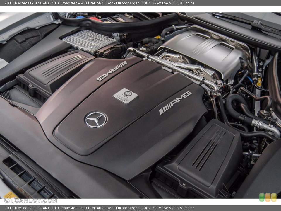 4.0 Liter AMG Twin-Turbocharged DOHC 32-Valve VVT V8 Engine for the 2018 Mercedes-Benz AMG GT #139675968