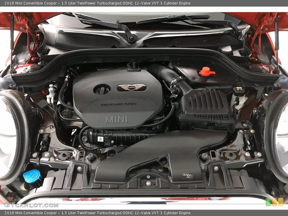 1.5 Liter TwinPower Turbocharged DOHC 12-Valve VVT 3 Cylinder Engine for the 2018 Mini Convertible #139683013