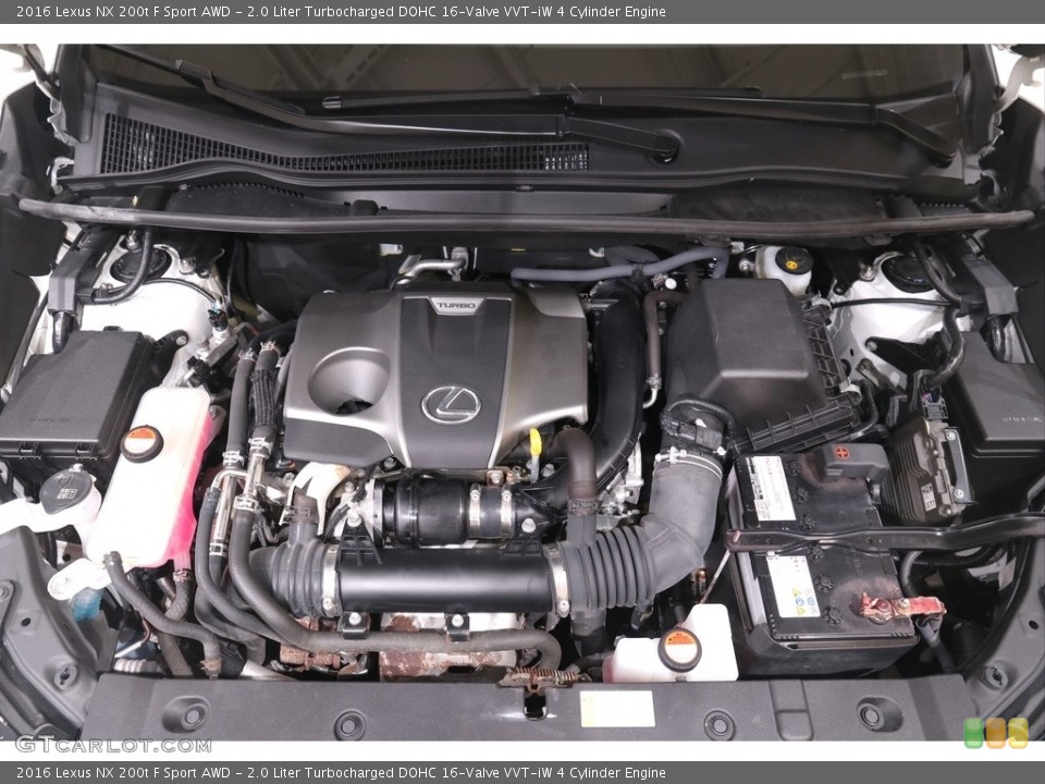 2.0 Liter Turbocharged DOHC 16-Valve VVT-iW 4 Cylinder Engine for the 2016 Lexus NX #139685059