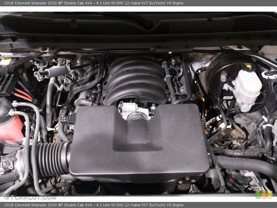 4.3 Liter DI OHV 12-Valve VVT EcoTech3 V6 Engine for the 2018 Chevrolet Silverado 1500 #139701789