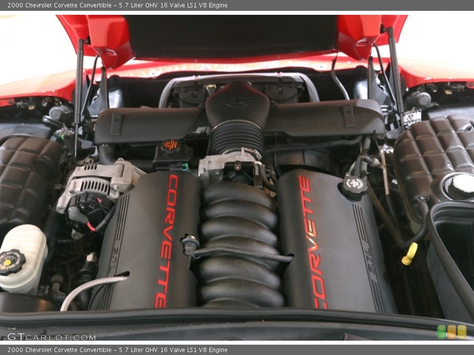 5.7 Liter OHV 16 Valve LS1 V8 Engine for the 2000 Chevrolet Corvette #139702311