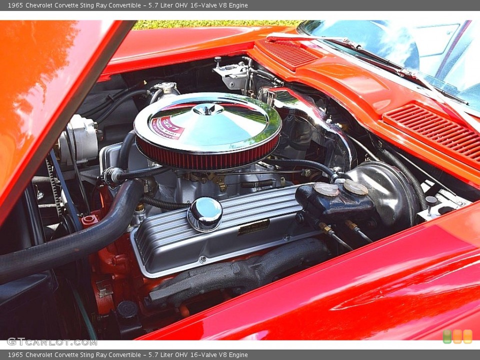 5.7 Liter OHV 16-Valve V8 Engine for the 1965 Chevrolet Corvette #139721997