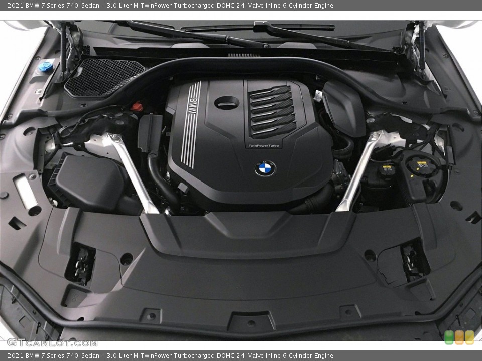 3.0 Liter M TwinPower Turbocharged DOHC 24-Valve Inline 6 Cylinder Engine for the 2021 BMW 7 Series #139726793