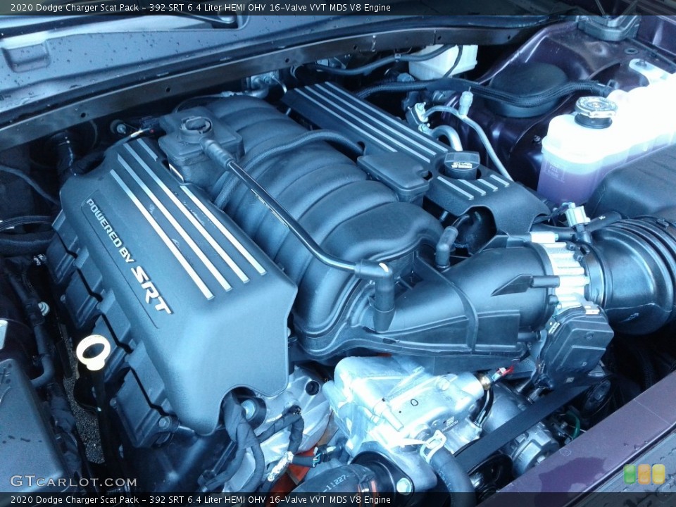 392 SRT 6.4 Liter HEMI OHV 16-Valve VVT MDS V8 Engine for the 2020 Dodge Charger #139731788