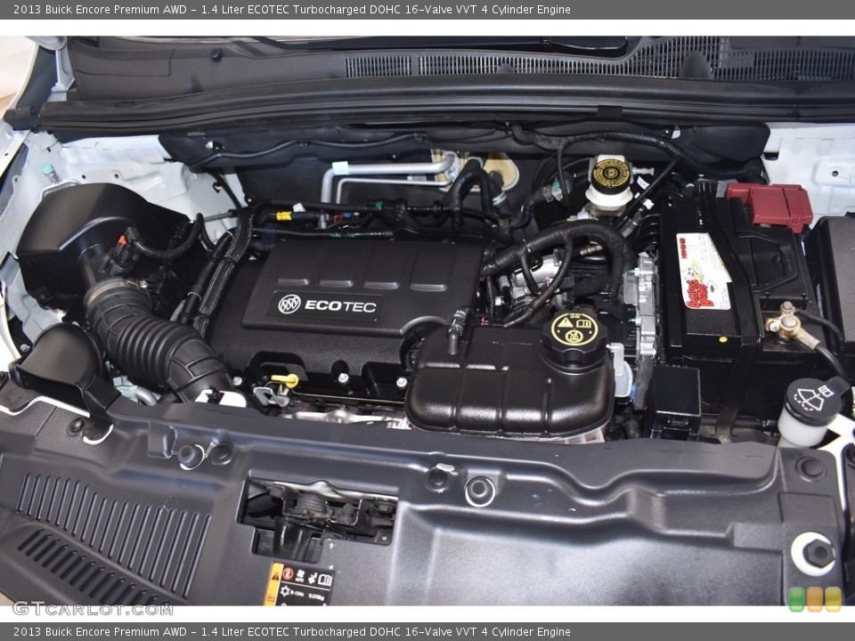 1.4 Liter ECOTEC Turbocharged DOHC 16-Valve VVT 4 Cylinder Engine for the 2013 Buick Encore #139743686