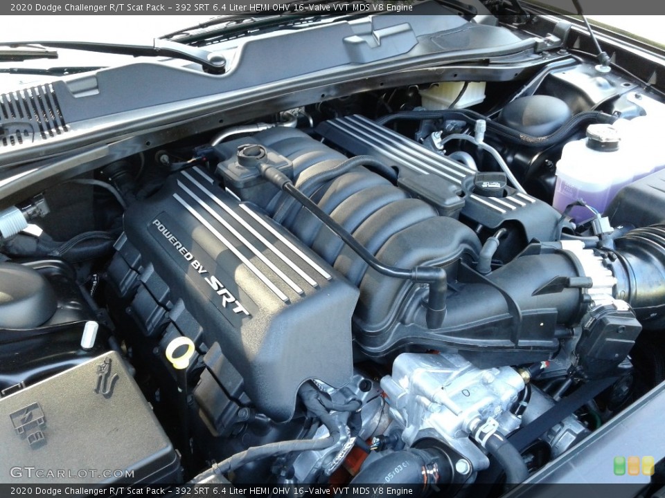 392 SRT 6.4 Liter HEMI OHV 16-Valve VVT MDS V8 Engine for the 2020 Dodge Challenger #139791406