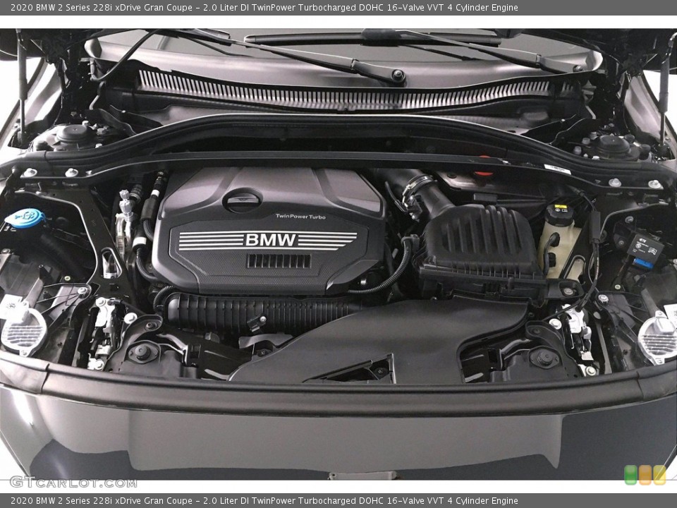 2.0 Liter DI TwinPower Turbocharged DOHC 16-Valve VVT 4 Cylinder 2020 BMW 2 Series Engine