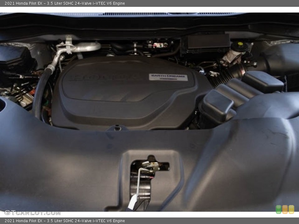 3.5 Liter SOHC 24-Valve i-VTEC V6 2021 Honda Pilot Engine