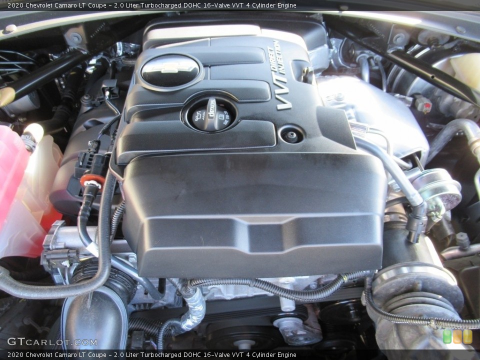 2.0 Liter Turbocharged DOHC 16-Valve VVT 4 Cylinder 2020 Chevrolet Camaro Engine