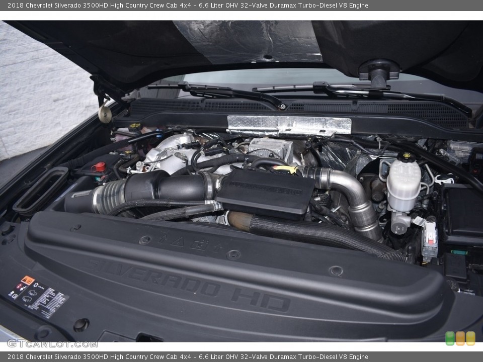 6.6 Liter OHV 32-Valve Duramax Turbo-Diesel V8 Engine for the 2018 Chevrolet Silverado 3500HD #139805694