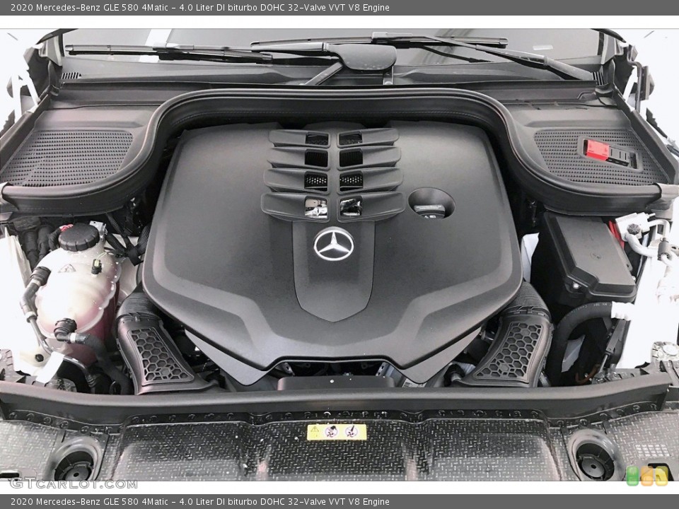 4.0 Liter DI biturbo DOHC 32-Valve VVT V8 2020 Mercedes-Benz GLE Engine
