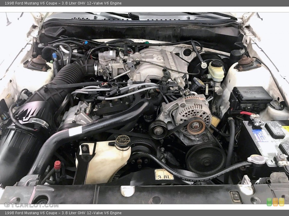 3.8 Liter OHV 12-Valve V6 Engine for the 1998 Ford Mustang #139828659