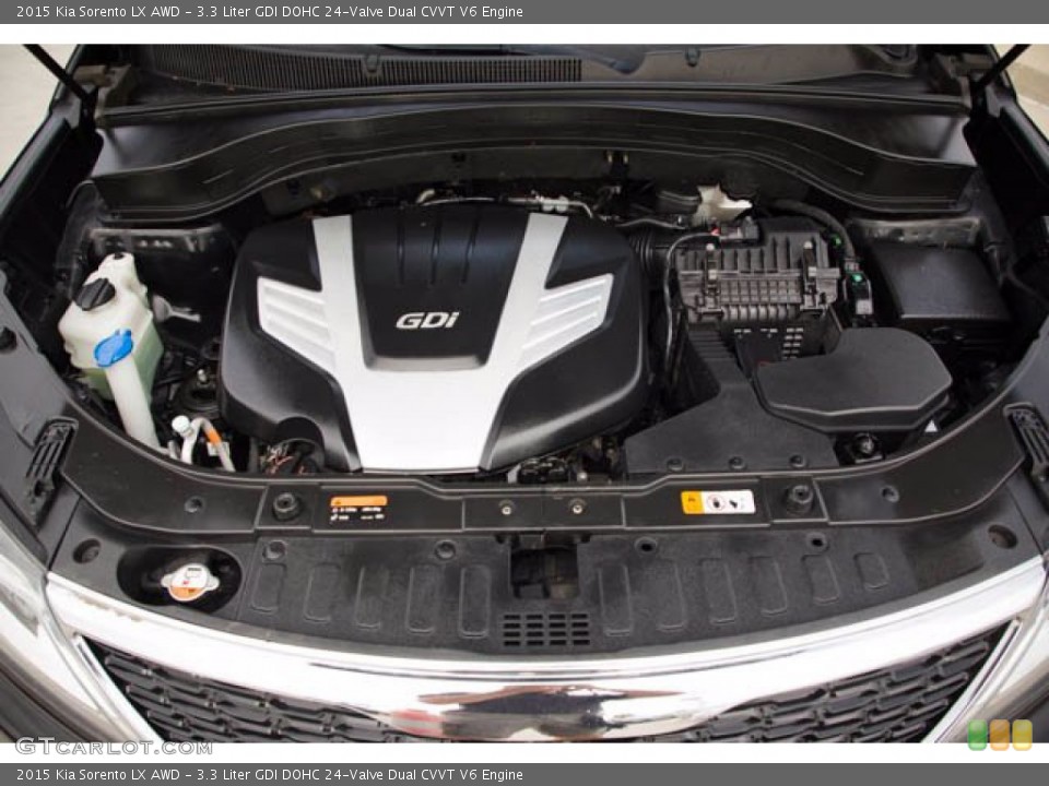 3.3 Liter GDI DOHC 24-Valve Dual CVVT V6 Engine for the 2015 Kia Sorento #139833882