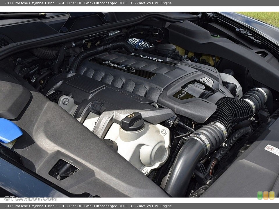 4.8 Liter DFI Twin-Turbocharged DOHC 32-Valve VVT V8 Engine for the 2014 Porsche Cayenne #139850312