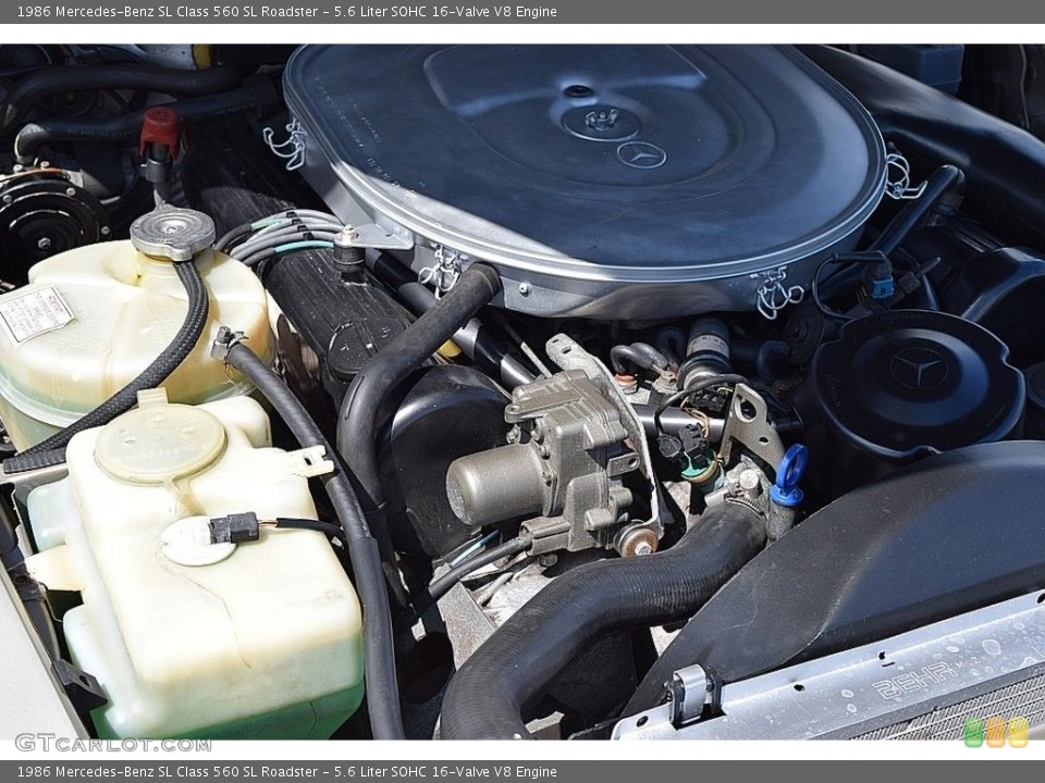 5.6 Liter SOHC 16-Valve V8 Engine for the 1986 Mercedes-Benz SL Class #139866178