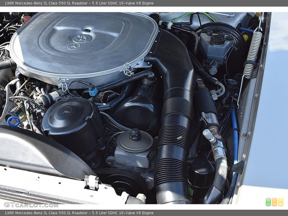 5.6 Liter SOHC 16-Valve V8 Engine for the 1986 Mercedes-Benz SL Class #139866199