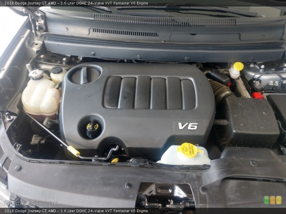 3.6 Liter DOHC 24-Valve VVT Pentastar V6 Engine for the 2018 Dodge Journey #139899995