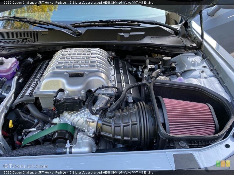 6.2 Liter Supercharged HEMI OHV 16-Valve VVT V8 Engine for the 2020 Dodge Challenger #139901930