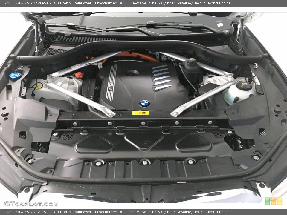 3.0 Liter M TwinPower Turbocharged DOHC 24-Valve Inline 6 Cylinder Gasoline/Electric Hybrid Engine for the 2021 BMW X5 #139906148