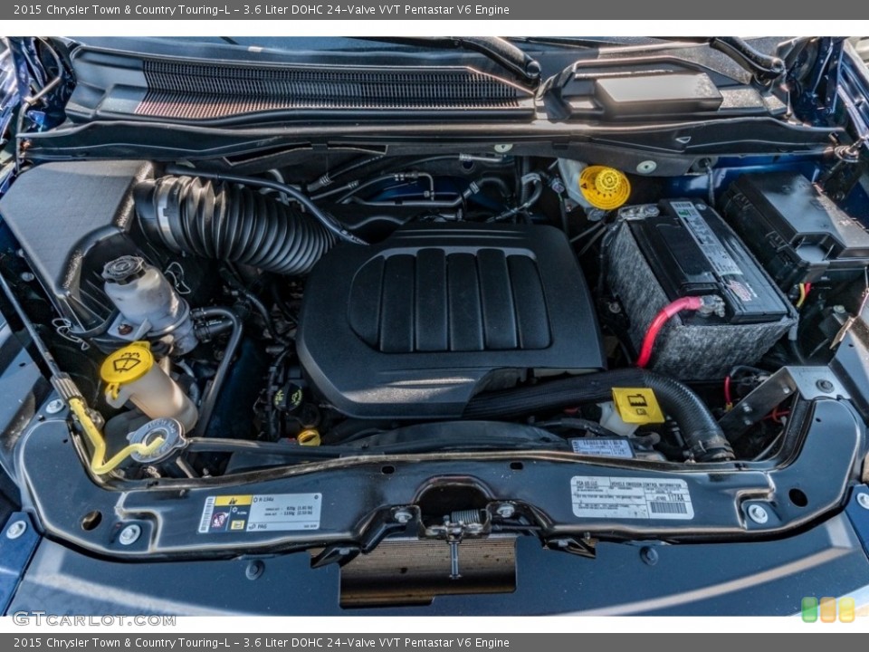 3.6 Liter DOHC 24-Valve VVT Pentastar V6 Engine for the 2015 Chrysler Town & Country #139914416