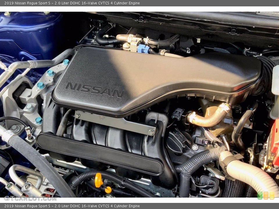 2.0 Liter DOHC 16-Valve CVTCS 4 Cylinder 2019 Nissan Rogue Sport Engine