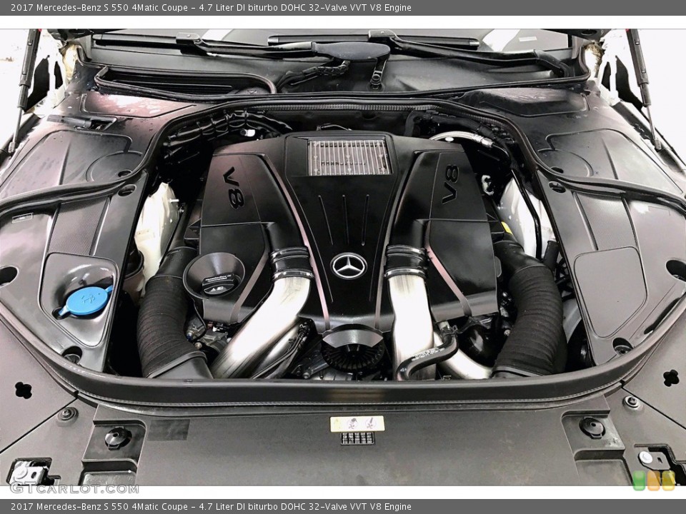 4.7 Liter DI biturbo DOHC 32-Valve VVT V8 Engine for the 2017 Mercedes-Benz S #139945590