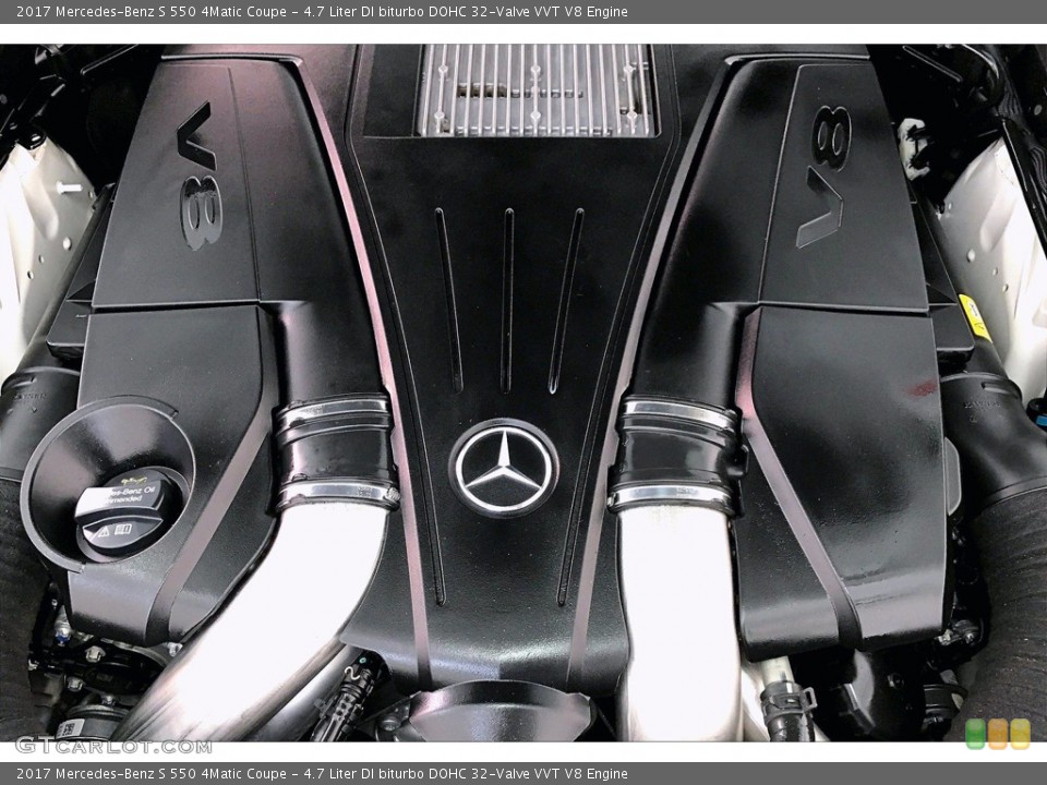 4.7 Liter DI biturbo DOHC 32-Valve VVT V8 Engine for the 2017 Mercedes-Benz S #139946211