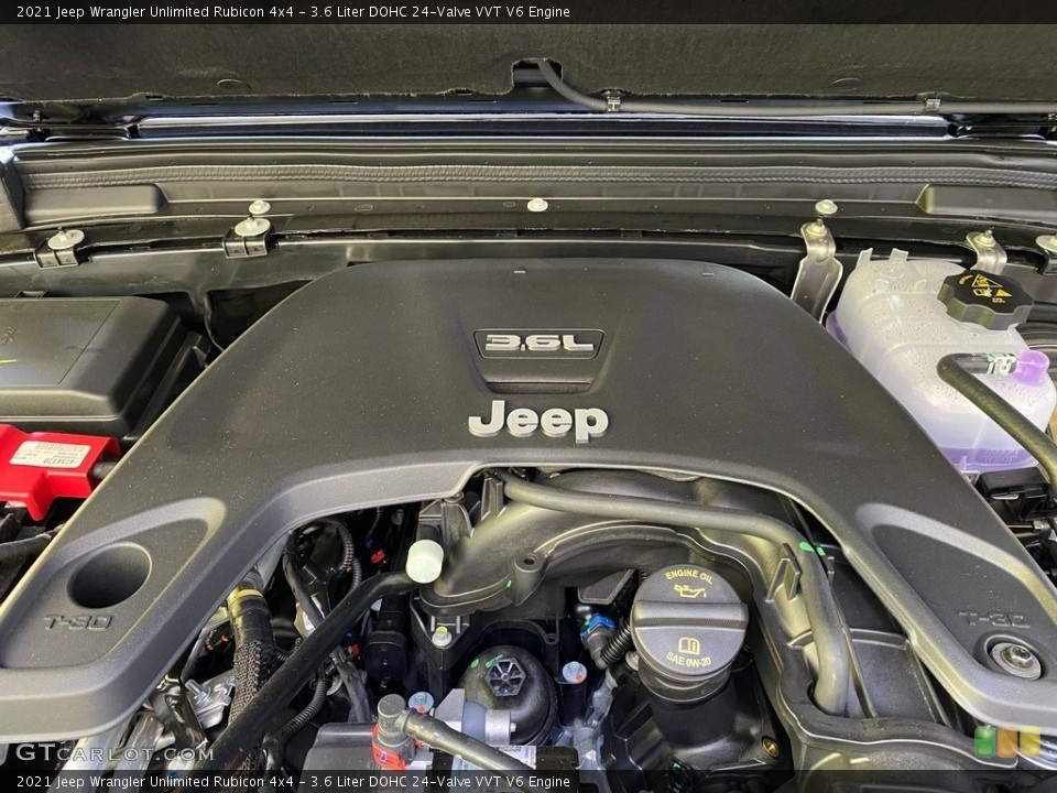 3.6 Liter DOHC 24-Valve VVT V6 Engine for the 2021 Jeep Wrangler Unlimited #140010397